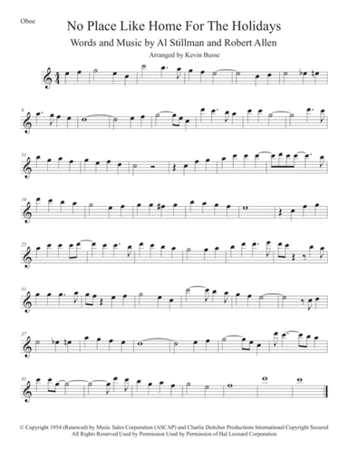 (There's No Place Like) Home For The Holidays (arr. Kevin Busse)
