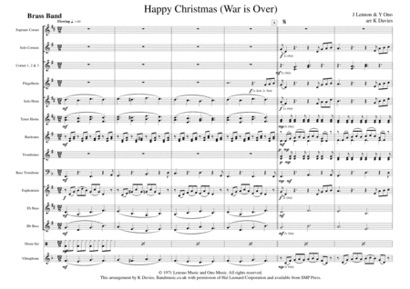 Happy Xmas (War Is Over) (arr. K Davies)