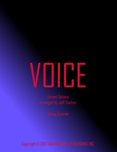 Voice (arr. Jeff Tincher)
