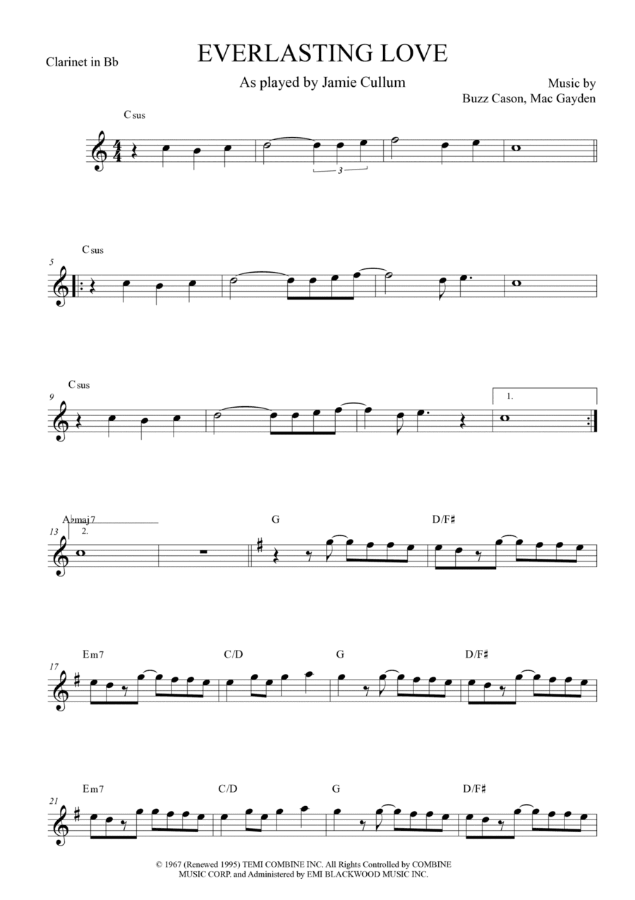 Everlasting Love (arr. Anderson Quevedo)