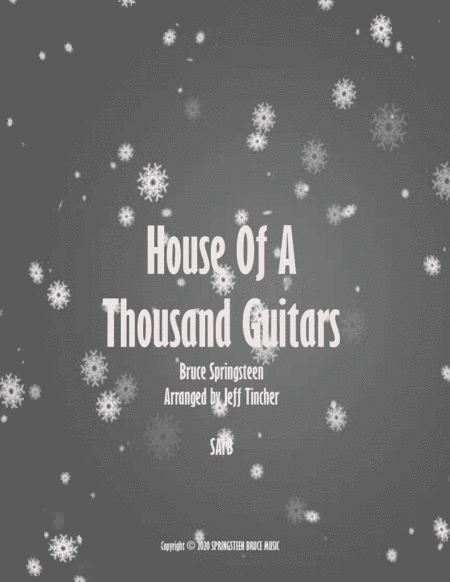 House Of A Thousand Guitars (arr. Jeff Tincher)