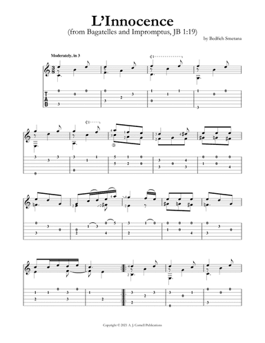 L’Innocence (arr. Mark Phillips)