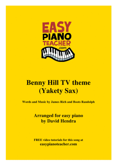 Yakety Sax (arr. David Hendra, easypianoteacher.com)
