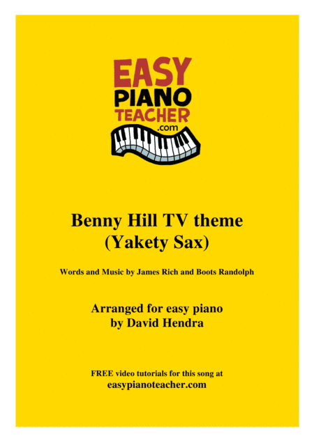 Yakety Sax (arr. David Hendra, easypianoteacher.com)