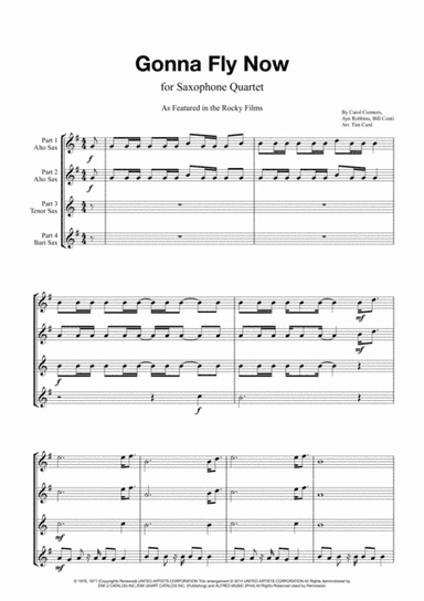 Gonna Fly Now (arr. Tim Curd)