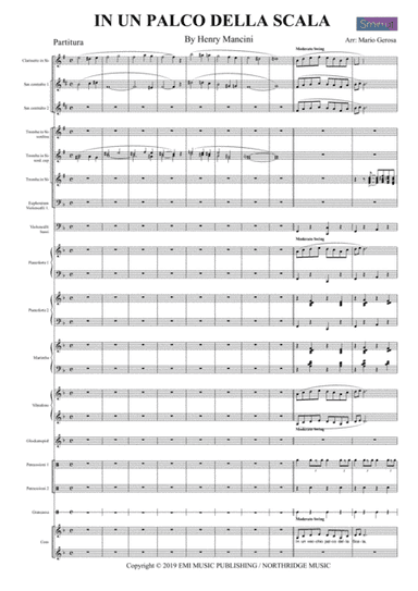 In Un Palco Della Scala (arr. Mario Gerosa)