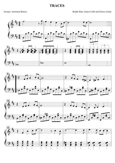 Traces (arr. Antonieta Ramos Valverde)