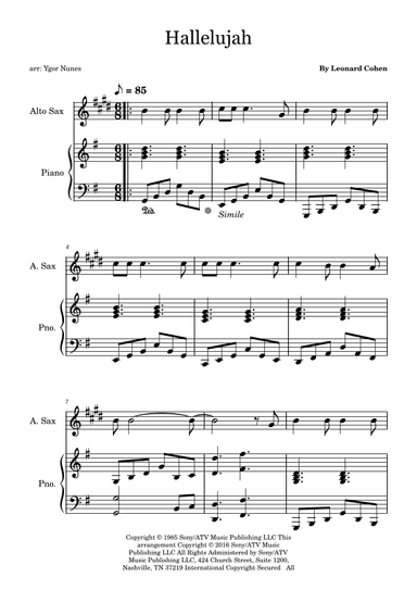 Hallelujah (arr. Ygor Nunes)