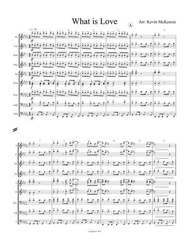 What Is Love (arr. Kevin McKenzie)
