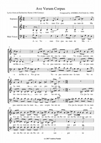 Ave Verum Corpus