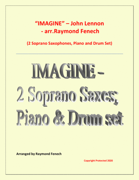 Imagine (arr. Raymond Fenech)