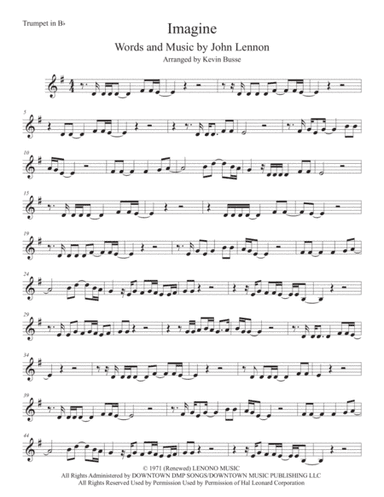 Imagine (arr. Kevin Busse)