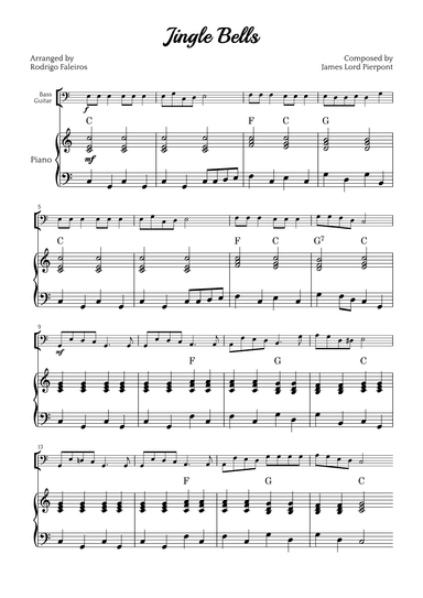Jingle Bells (arr. Rodrigo Faleiros)