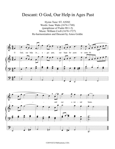 Descant: O God, Our Help in Ages Past (ST. ANNE)