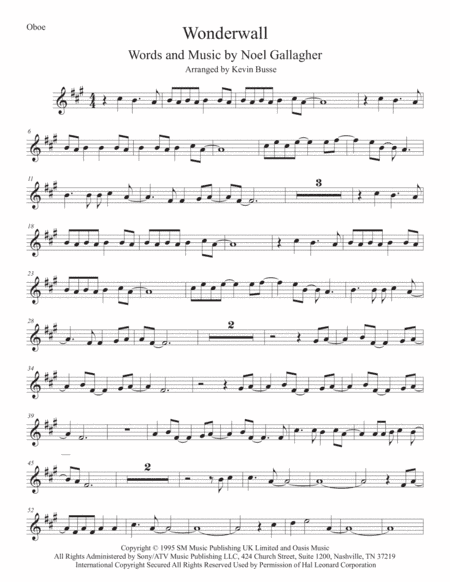 Wonderwall (arr. Kevin Busse)