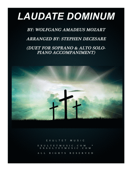 Laudate Dominum (Duet for Soprano & Alto Solo - Piano Accompaniment) (arr. Stephen DeCesare)