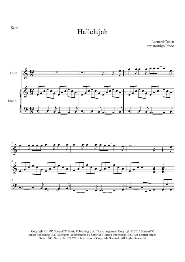 Hallelujah (arr. Rodrigo Prado)