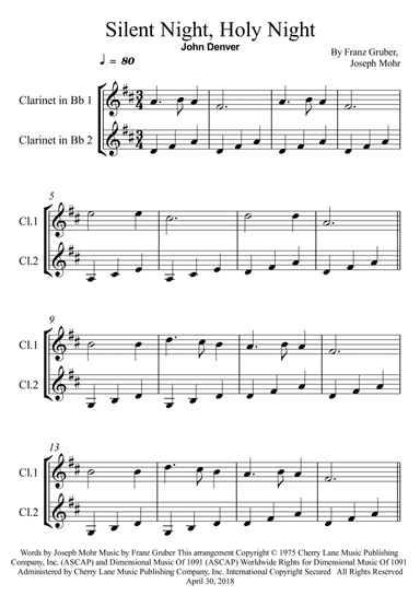 Silent Night, Holy Night (arr. Wesley S. SIlva)