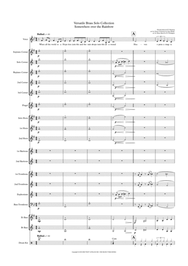 Over The Rainbow (arr. Kevin P Holdgate)
