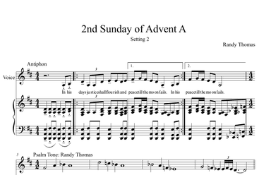2nd Sunday Advent A: In His Days
