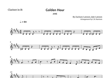 Golden Hour (arr. C. B. Harrison)