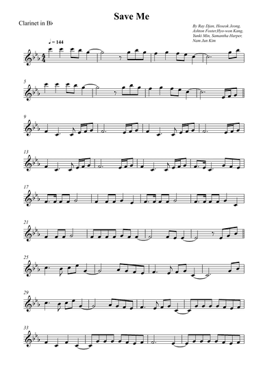 Save Me (arr. Wesley S. SIlva)