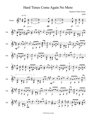 Hard Times (arr. Kevin S. Hart)