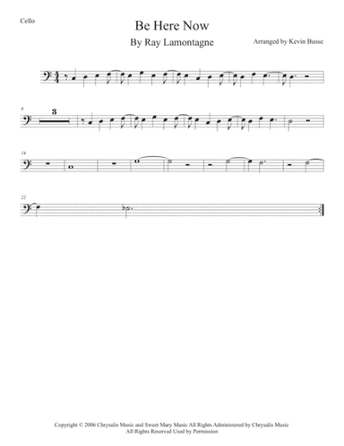 Be Here Now (arr. Kevin Busse)