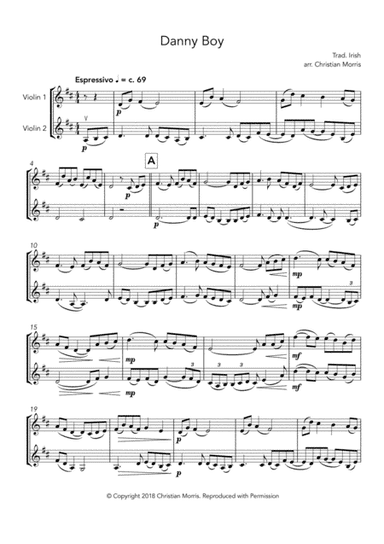 Danny Boy (Fantasy) (arr. Hoopla Sheet Music)