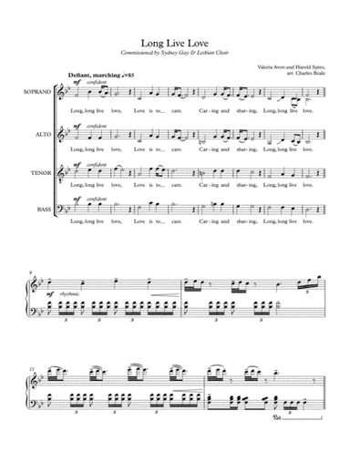 Long Live Love (arr. Charles Beale)