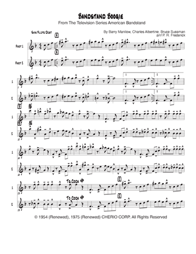 Bandstand Boogie (arr. P. R. Frederick)