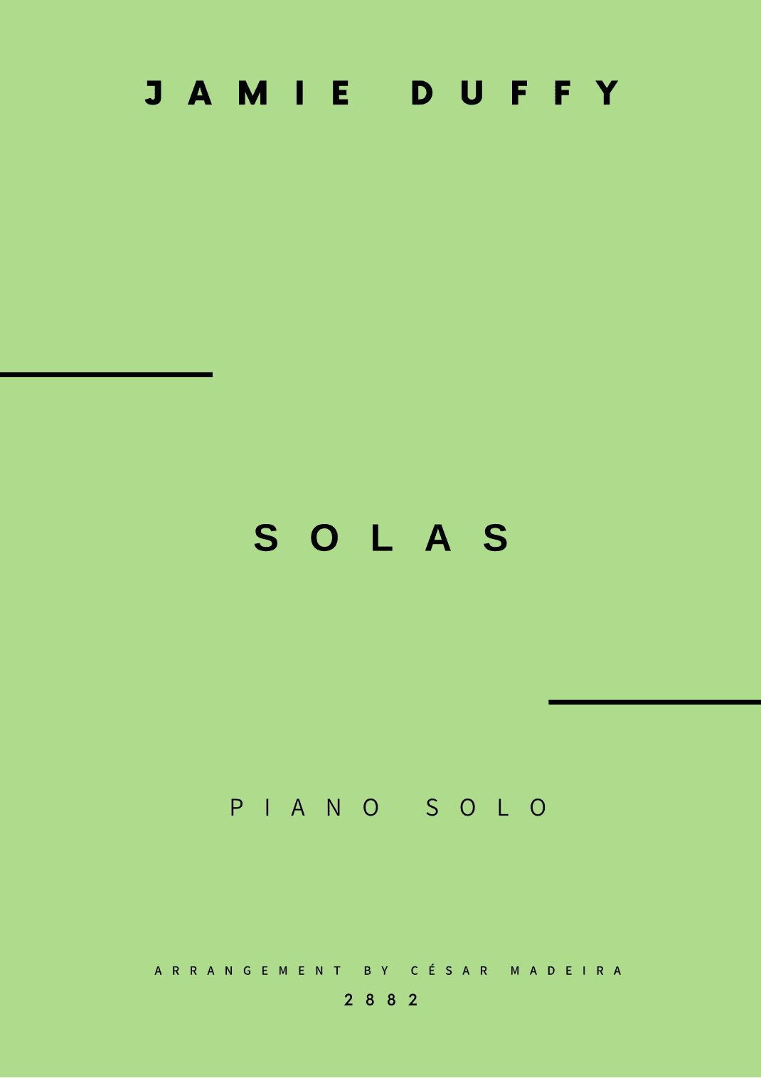 Solas (arr. César Madeira)