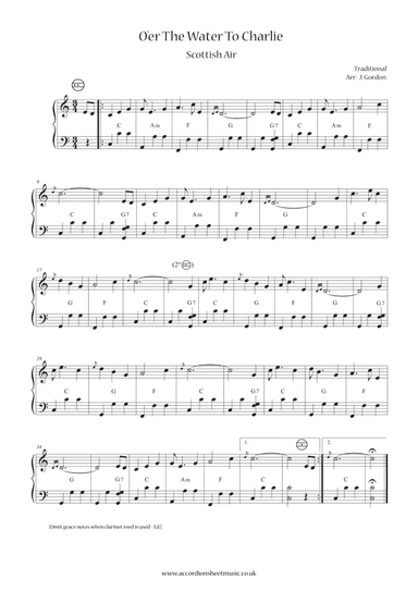 O'er The Water To Charlie (arr. Julia Gordon)