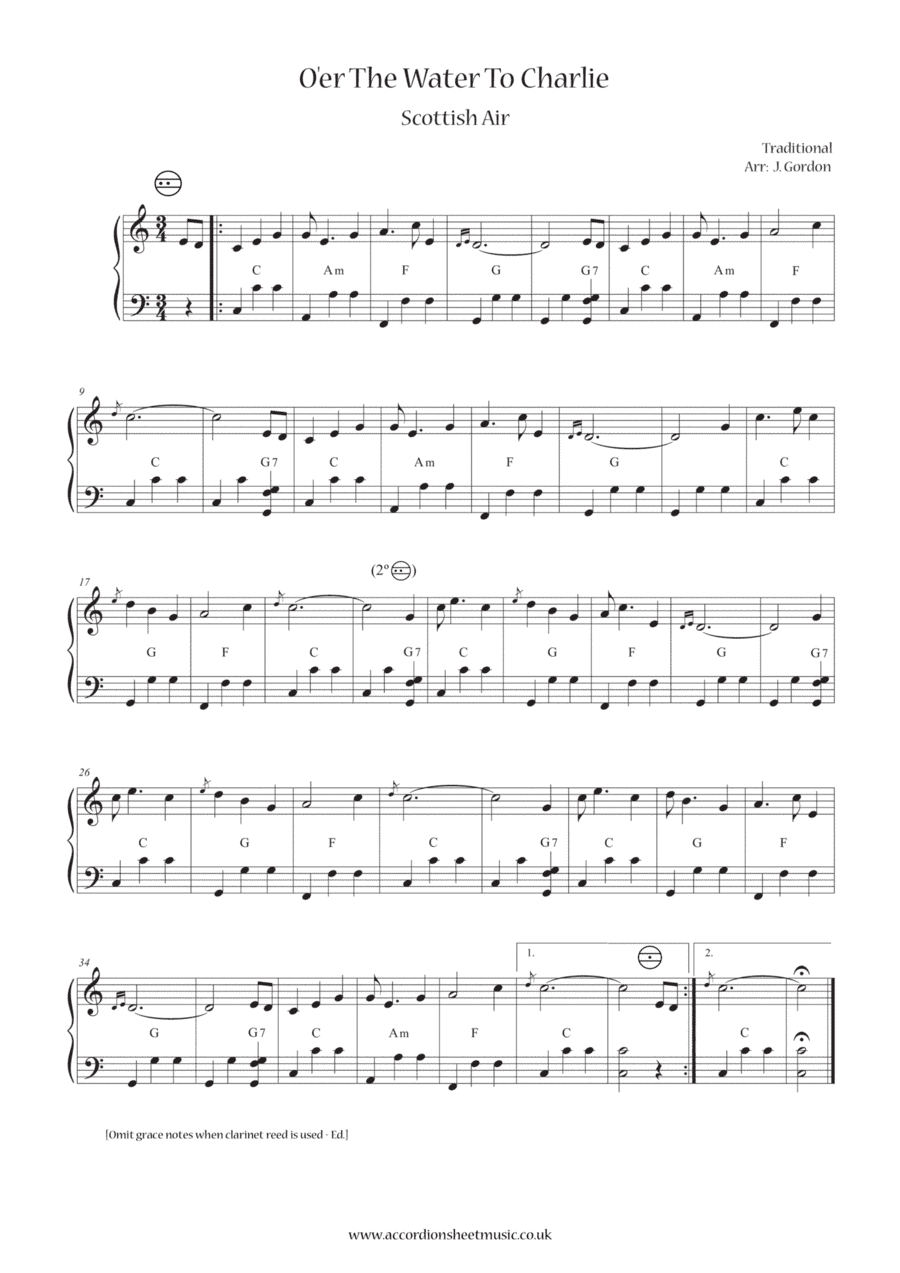 O'er The Water To Charlie (arr. Julia Gordon)
