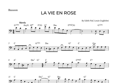 La Vie En Rose (arr. Alex Nunes Rodrigues)