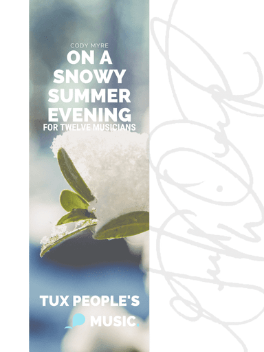 On a Snowy Summer Evening