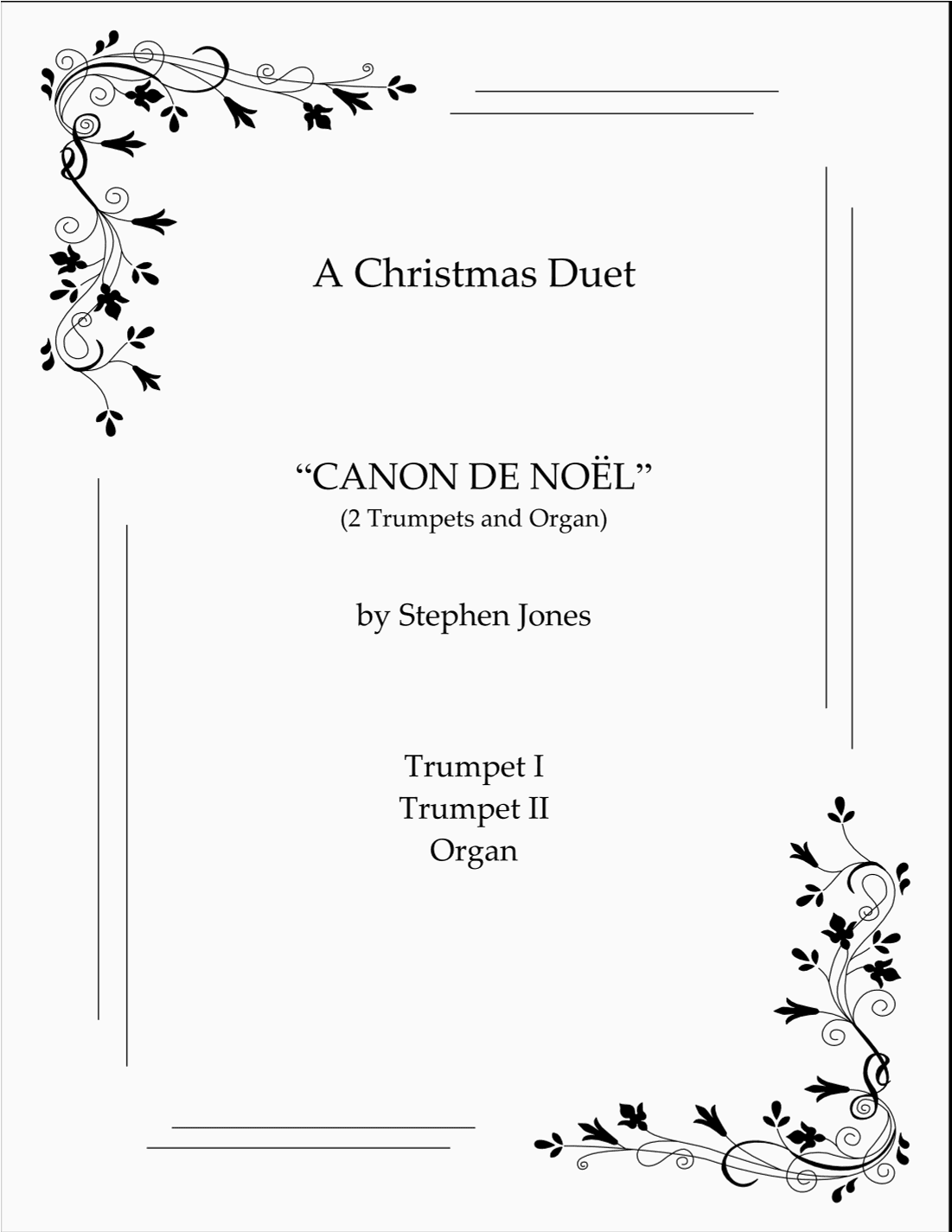 Canon de Noël (Christmas Canon)