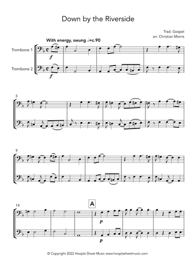 Down by the Riverside (arr. Christian Morris)