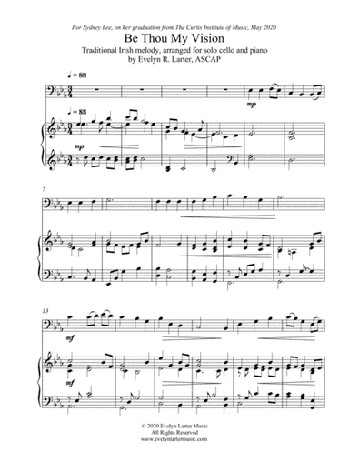 Be Thou My Vision (arr. Evelyn Larter Music)