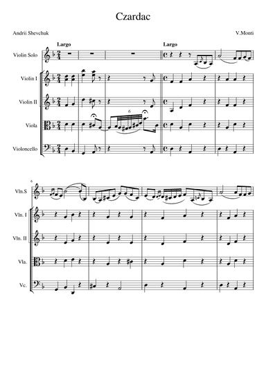 Csárdás (arr. Andrii Shevchuk)