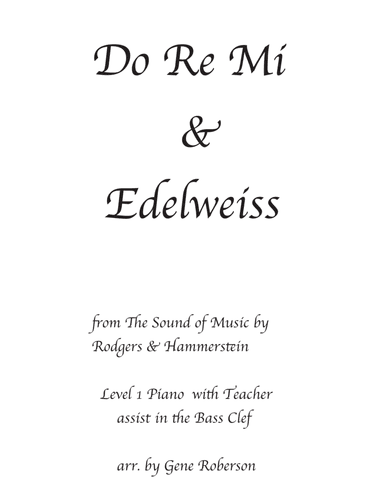 Do-re-mi (arr. Gene Roberson)