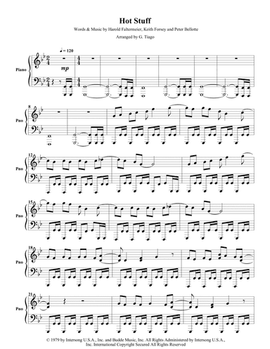Hot Stuff (arr. G. Tiago)