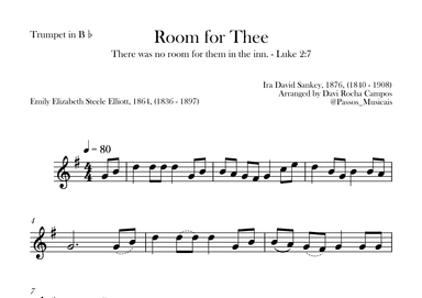 Room for Thee (arr. Davi Rocha Campos)