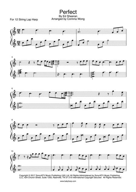 Perfect (arr. Corinna Wong)