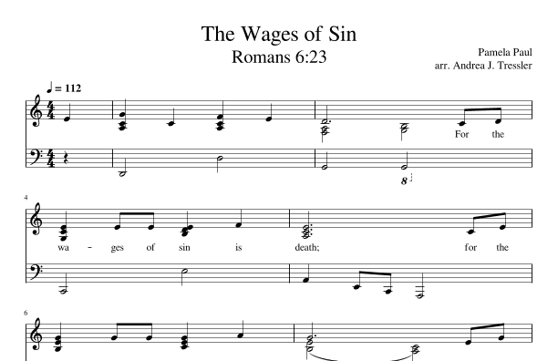 The Wages of Sin (Romans 6:23)