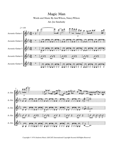 Magic Man (arr. Joe Sandusky)