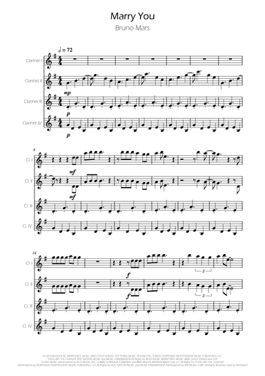 Marry You (arr. Ygor Nunes)