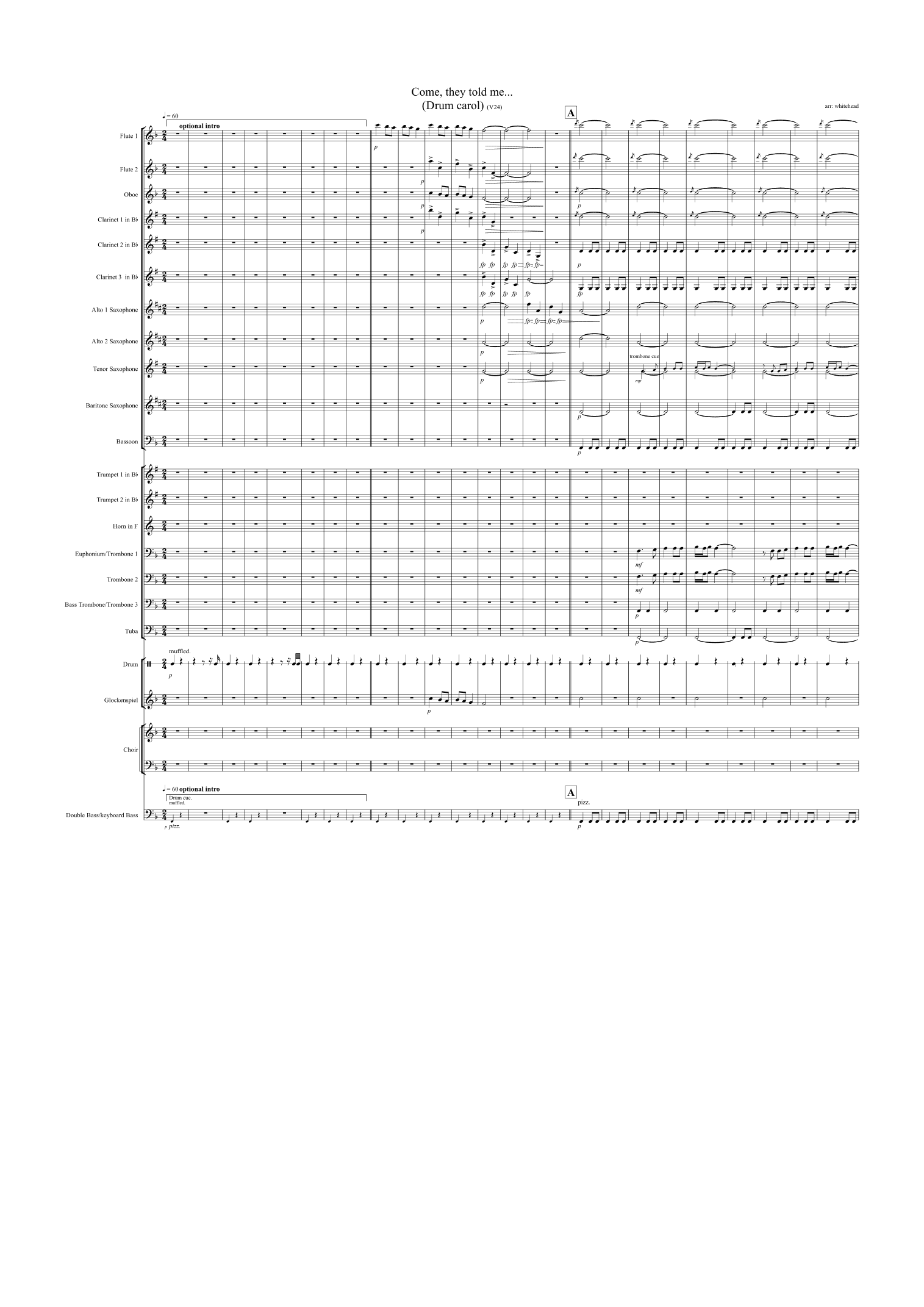 Carol Of The Drum (arr. stephen whitehead)
