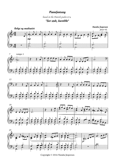 Sov sødt, barnlille (Fantasy)