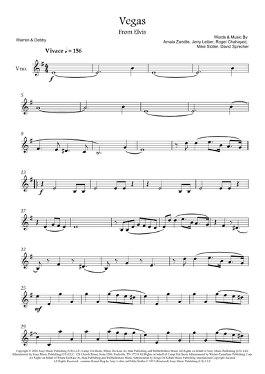 Vegas (arr. Warren & Debby)